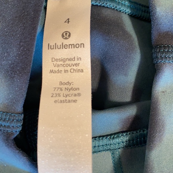 Lululemon Wunder Train 25” HR Sz 4 - Picture 2 of 4